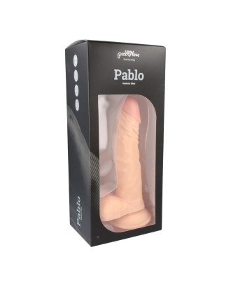 gode - réaliste - ventouse - pablo - souple - testicules
