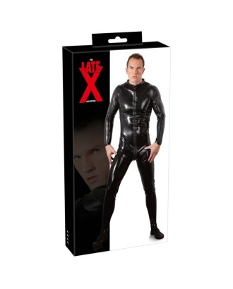 combinaison; hommes; latex; fetish; jumpsuit; fétichiste; moilante; zippée