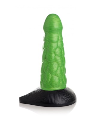 gode; reptile; ventouse;vert; écailles; créature cocks; silicone; dildo; plug; alien; radioactive reptile
