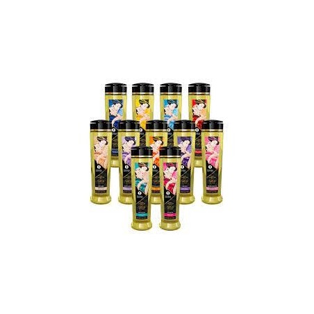 huile de massage - érotique - shunga - parfumées