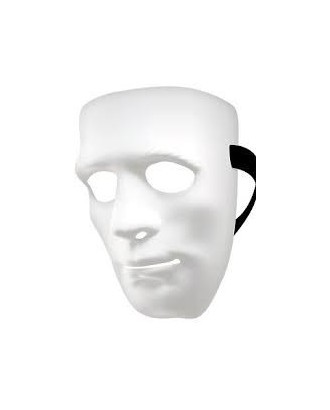 masque; blanc; rigide; don juan