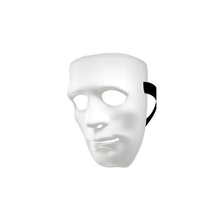 masque; blanc; rigide; don juan
