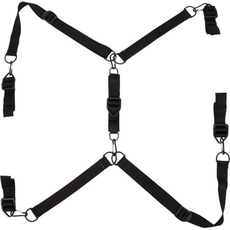 entrave - lit - attaches - pieds - mains - bondage - menottes
