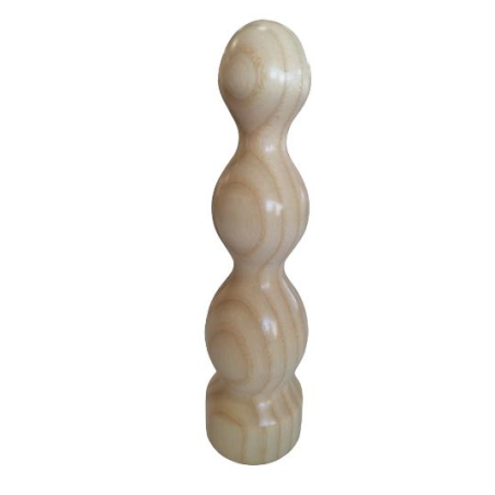 frêne - anal - doux - lisse - naturel - plug
