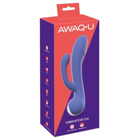 vibromasseur - double pénétration - double stimulation - vaginal - anal -  rechargeable