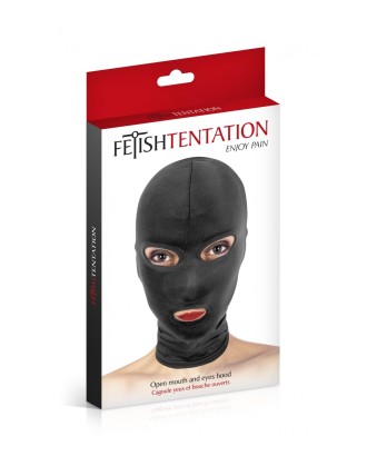lycra - ouverte - yeux - bouche - sm - unisex - soumission - fétish tentation