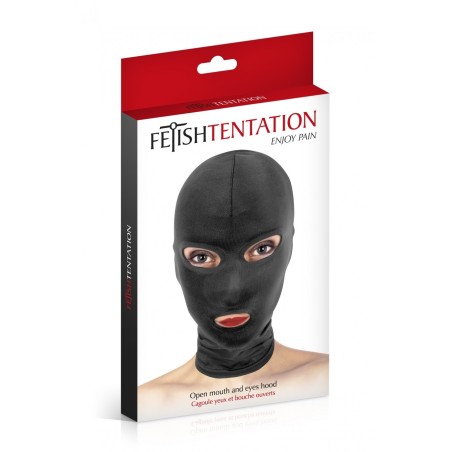 lycra - ouverte - yeux - bouche - sm - unisex - soumission - fétish tentation