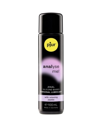 pjur analyse me; lubrifiant; anal; silicone; relaxant; jojoba; anal glide