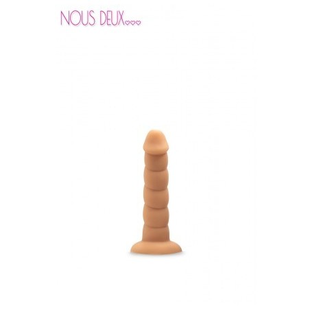 plug - gode - ventouse - réaliste - chair - vaginal - anal
