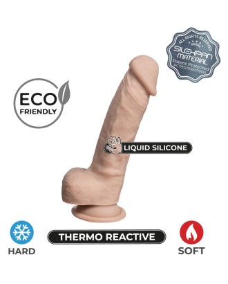 silexd dildo - testicules - real skin - doux - réel - ventouse - vaginal