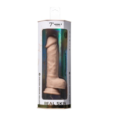 SILEXD DILDO / REAL SKIN - MODEL 1 7"
