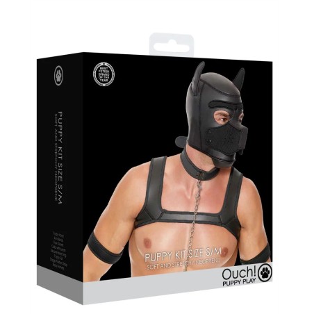 masque - tête de chien - cagoule - dog - coffret - accessoires