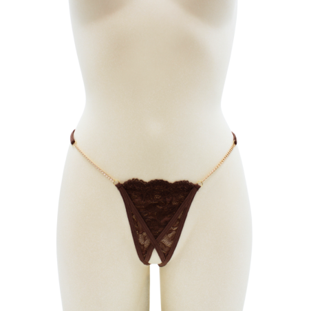 lingerie - femmes - sexy - lycra - strass - love