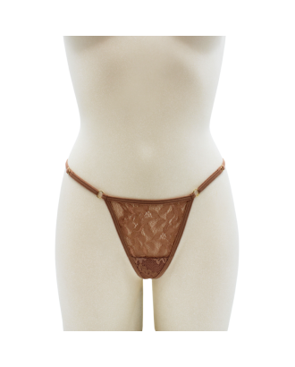 STRING BIJOU COEUR DORÉ