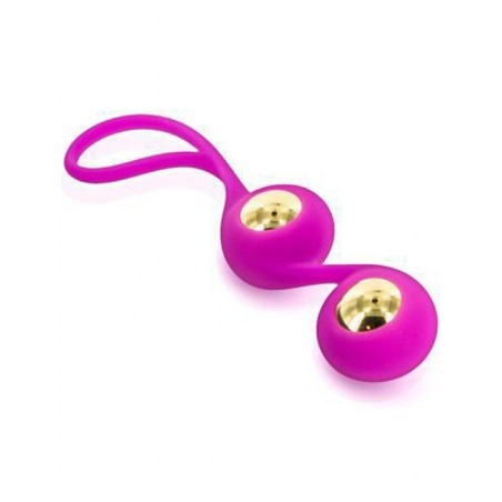 glamy - boules de geisha - silicone - or - x2
