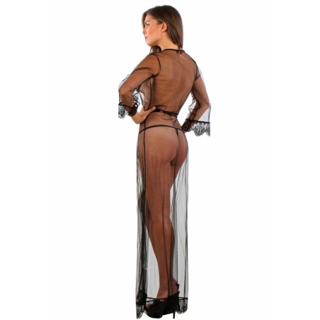 DÉSHABILLÉ TULE ET DENTELLE