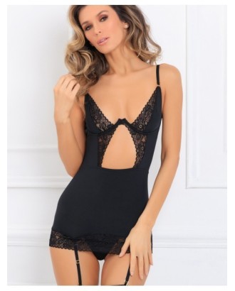 babydoll - string - lingerie - femmes - sexy - dentelle - rené rofé