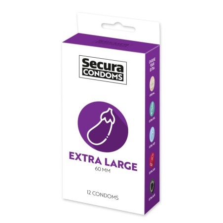 préservatifs - x12 - boîte - hommes - condoms - sensation - large - 60