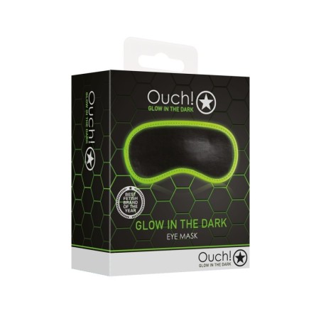 yeux bandés - sm - bdsm - couples - glow - eye - mask - Bordure brille dans le noir