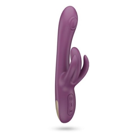 vibromasseur - silicone - double - pénétration - télécommande - clitoris
