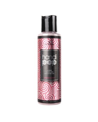 hommes - gel - massage -pénis - comestible - fraise