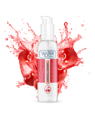 water feel - comestible - base d' eau - vaginal - cerise