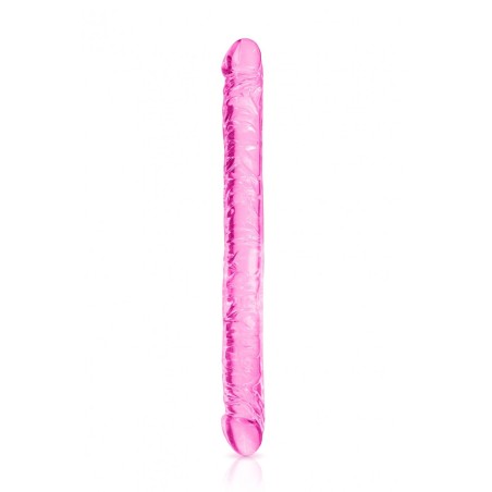 double dong - jelly - anal - double pénétration - vaginal - rose